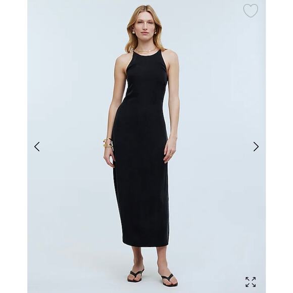 Madewell Dresses & Skirts - NWT Madewell Crisscross Midi Slip Dress in Cupro-Blend Size 4